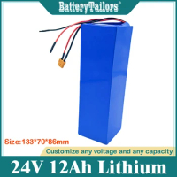 LiitoKala 24v 12ah 6S6P lithium battery pack 25.2V 12ah battery li-ion for  bicycle battery pack 350w e bike 250w motor wit - AliExpress