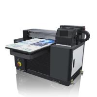 UV printer small universal flat plate batch cylindrical mobile phone shell inkjet printing and inkjet automatic equipment