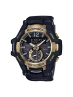นาฬิกา G-Shock (62.5mm,ตัวเรือนสีดำ/สีทอง,สายสีดำ) รุ่น GR-B100GB-1ADR