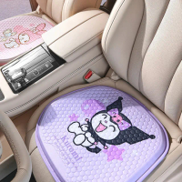 【SANRIO 三麗鷗】酷洛米美樂蒂汽車涼感坐墊車用凝膠坐墊(大耳狗/凱蒂貓/Hello Kitty)