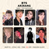 (DAPAT 7 PCS) Photocard BTS ARIRANG PC Kpop Merch Unofficial 2 Sisi
