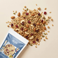 Okiss Granola Mixed Nuts 250g | with Cashew, Almonds, Pumpkin Seed, Dried Cranberry and Oats