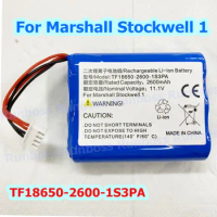 2600mAh 11.10V Li-ion Battery for Marshall Stockwell fits Marshall TF18650-2600-1S3PA Speaker Batteries