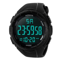 HONHX Luxury Men Watch Analog Digital Military Army Sport LED Fashion Sport Watches Wrist Watch relogio masculino Dropshipping