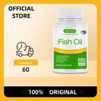 Premium Omega 3 Fish Oil Capsules - Molecularly Distilled Pure Deep Sea Fish Oil with DHA and EPA
