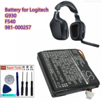 Wireless Headset Battery 3.7V/700mAh 533-000074 for Logitech G930, F540, 981-000257