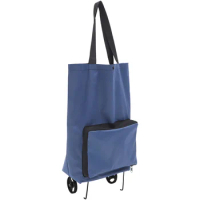 Collapsible Trolley Shopping Grocery Bag Cart Large on Wheel with Wheels Travel Bags