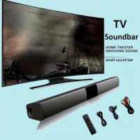 Theater TV Speaker TV Soundbar Wired And Wireless BT Home Surround SoundBar For PC With FM Radio Music Center Column