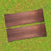 2Pcs Camping IGT Table Board Wooden Portable Table Unit Plate Multifunctional IGT Table Extension Bo
