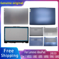 New For Lenovo Ideapad Slim 3 14IRU8/14IAN8/14ABR8/14AMN8/14IRH8/14IAH8 2023; Laptop Accessories Lcd Back Cover/Bottom With LOGO