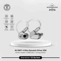 Tanchjim 4U / For U DMT4 LCP Dynamic Driver In Ear Monitor Earphone 3.5mm Cable 4 Turning Swithes