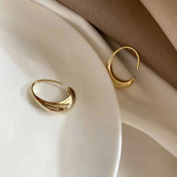 Qiana&Co - Anting Sharon (anting Kait emas) anting titanium anti karat