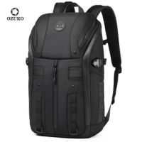 OZUKO Men's Multi-Function Business Backpack Large Capacity Waterproof Man Travel Backpack 16 Inch Laptop Bag Fashion Sports Bag