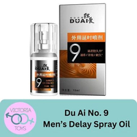 [15 ml] Du Ai No.9 Men's Tunda Spray Alat Terapi Pria