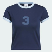 ADIDAS GRAPHIC RINGER BABY TEE KT7898 / 263 A/S