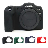 For Canon EOS R8 Camera Silicone Cover Anti-slip Grip Soft Protective Case Dustproof Anti-fall Portable Camera Bag for Canon R8
