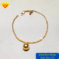 Gelang Tangan Rantai Emas Kuning Kadar Emas 700