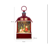Super Murah! Music Box Red Santa Baru