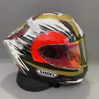 Full Face Motorcycle helmet SHOEI X14 93 Marquez lucky cat motegi2 Helmet Motocross Racing Motobike Helmet