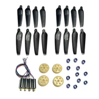 For 4D-F10 Rc Drone 4DRC F10 GPS Quadcopter Parts Blade Propellers Motors Engines Gear Bearings Part Kit