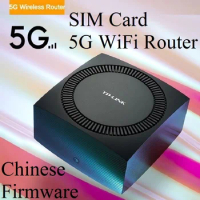 Nano SIM Card Slot Dual-Mode 5G 4G Netcom Wireless Mesh WiFi 6 Router 802.11ax/ac 2.4GHz 574M 5GHz 2402M 1000M WAN/LAN RJ45 Port