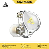 楓林宜居 QKZ/霆聲 AK6 Zeus重低音耳機 可換線雙磁路動圈耳機金屬線控耳機