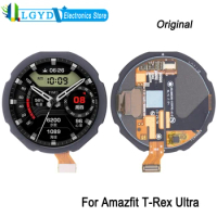 1.39-inch AMOLED LCD Screen For Huami Amazfit T-Rex Ultra Smartwatch Display with Digitizer Full Assembly Replacement Part
