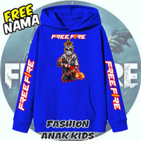 2023 newff Free Fire เสื้อแจ็คเก็ตมีฮู้ดสำหรับเด็ก Char opm Crested Version FF Game เสื้อแจ็คเก็ตเด็