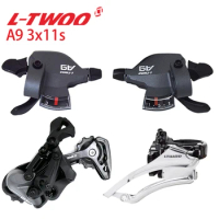 LTWOO A9 3x11s 33 Velocidade R/L Shifter + Rear Derailleurs + Front Derailleurs Groupset For Mtb Mountain Bike Cassette MAX 42T
