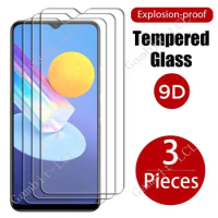 3PCS Protective Tempered Glass For Vivo Y72 5G 6.58" VivoY725G VivoY72 Y 72 Y75s VivoY75s V2041 Screen Protector Cover Film