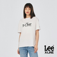 Lee 文字漸層短袖T恤 女 X-LINE 雙色(經典白/夢幻黑)