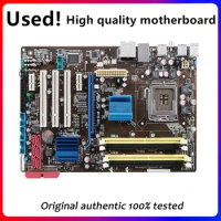 For Asus P5QL Desktop Motherboard P43 Socket LGA 775 Q8200 Q8300 DDR2 Original Used Mainboard On Sale