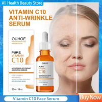 Vitamin C Fade Fine Lines Serum Lifting Brighten Face Skin Fade Eye Fine Lines Moisturizing Firming Facial Essence