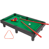 Children's Billiard Toy Mini Kids Desktop Pool Table Game Portable Tables for Adults