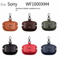 1Pc Leather Wireless Earbuds Anti-Scratch Soft Earphone Protector Cover Accessories for Sony WF-1000XM5 WF-1000XM4 Earphone Case