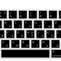 Russian for MacBook Pro 13 inch 2020 A2289 A2251 A2338 M1 Chip and for MacBook Pro 16" 2019 keyboard Skin Keyboard Cover