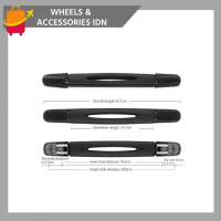 handle koper Samsonite Aerial universal tarikan strap