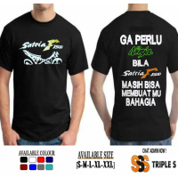 Mantab KAOS SATRIA F 150 GA PERLU NINJA BILA SATRIA F150 BISA BUAT BAHAGIA Low