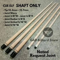 CUE ELF SHAFT ONLY JOINT RADIAL JOINT WAVY JOINT UNITED 5/16*14 JOINT 5/16*18 JOINT 3/8*10 JOINT Sta