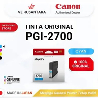 Tinta Original Canon 2700 Black PGI-2700BK - Tinta Canon MAXIFY iB4170 MB5170 MB5470 - Tinta Cartrid