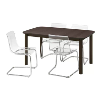 STRANDTORP/TOBIAS 餐桌附4張餐椅