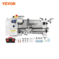 VEVOR Mini Metal Lathe Machine 8"x14" (210*350 mm) 650W Variable Speed for DIY Metal Working Turning Drilling Threading Milling