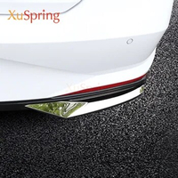 For Hyundai Elantra Avante i30 Sedan 2021 Car Rear Fog Light Lamp Trim Eyebrow Sticker Strips Garnish Cover Accessories
