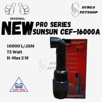 NEW PRODUK NEW SUNSUN CEF 16000 A PRO SERIES POMPA AIR CELUP AKUARIUM KOLAM IKAN CEF1600APRO WATER F