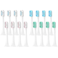 16 Pcs Replacement Brush Head For XIAOMI MIJIA T300/T500/T700 Sonic Electric Toothbrush Head Soft Bristle Nozzles Vacuum Package