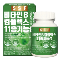 SOONSOO FOOD Vitamin B Complex 11 Kinds of Functionality 90 Tablets (3-month supply)