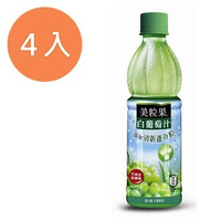 美粒果 白葡萄果汁飲料 450ml (4入)/組【康鄰超市】