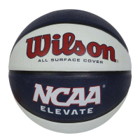 【WILSON】NCAA ELEVATE橡膠籃球 #7-戶外 室外 7號球(WZ3007002XB7)