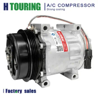 For Sanden 7H15 7S15 709 SD709 SD7H15 NEW ac compressor for CASE/New Holland/Ford 050408093001 50408093001 8173 84448669