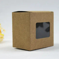 Wholesale OEM DEISGN kraft Paper box Cookie/ Candy /Food / Tea /Biscuit box 100piece\lot
